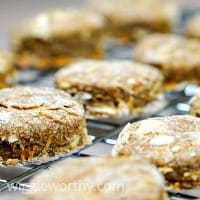 Apple and carrot dog treats