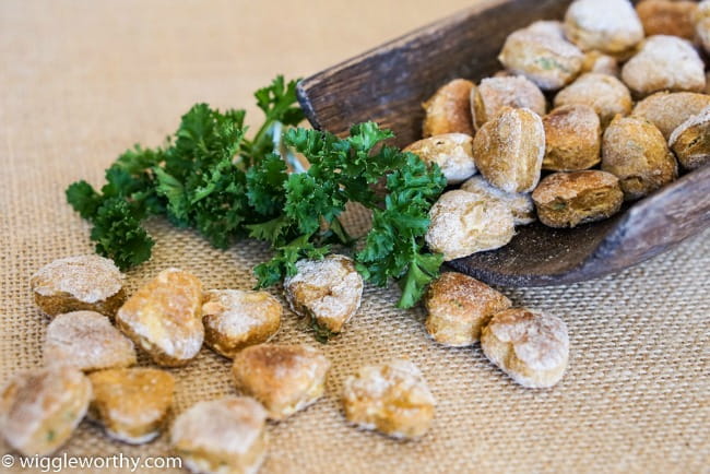 Pumpkin Apple Parsley Mint Dog Treats