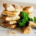 Easy chicken and parsley dog treats