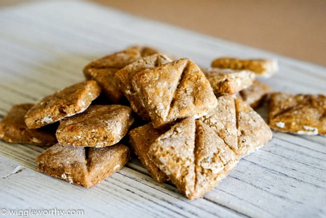 Cottage Cheese and Chicken Broth Dog Treats