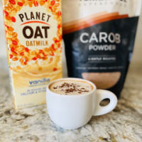 Hot chocolate for dogs