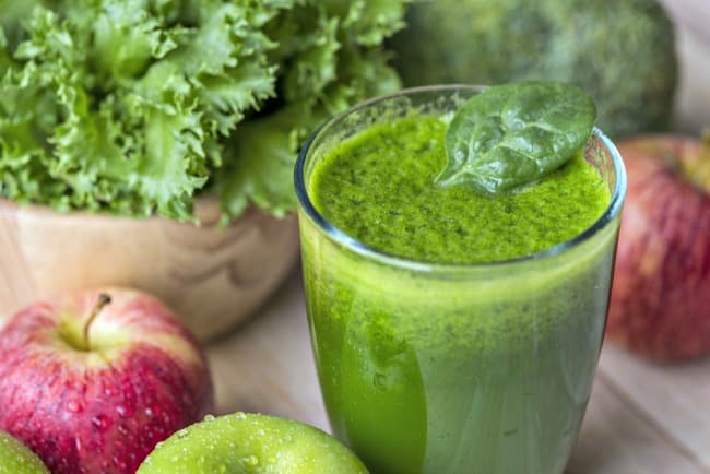 Fresh homemade juice from vegetables and fruit Fresh homemade juice from vegetables and fruit