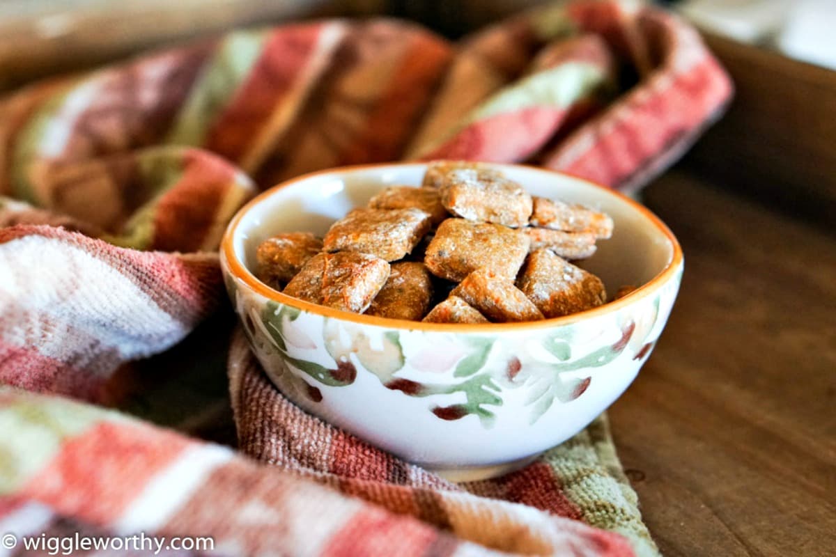 Easy Low Calorie Carrot Dog Treats