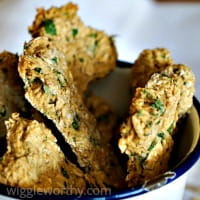 Oats, applesauce and chicken broth dog treats