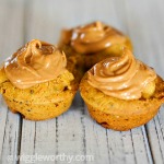 Pumpkin and carrot pupcakes
