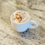 Puppuccino for dogs in small cup