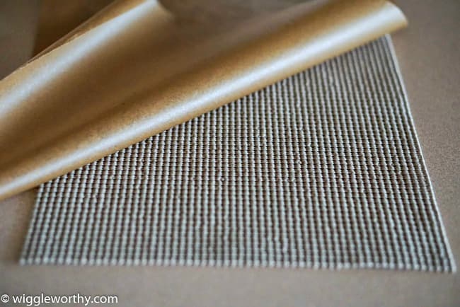 Wax paper and non-slip mat for rolling out dog treat dough Wax paper and non-slip mat for rolling out dog treat dough